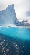 New mobile wallpapers - free download. Icebergs,Sea,Landscape picture and image for mobile phones.