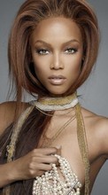 New mobile wallpapers - free download. Tyra Banks, Artists, Girls, People picture and image for mobile phones.