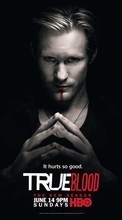 New mobile wallpapers - free download. Actors, Vampires, True Blood, Cinema, People, Men picture and image for mobile phones.