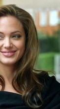 New mobile wallpapers - free download. Cinema, Humans, Girls, Actors, Angelina Jolie picture and image for mobile phones.