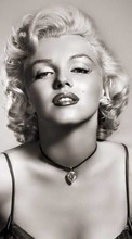 New mobile wallpapers - free download. Actors, Girls, People, Marilyn Monroe picture and image for mobile phones.