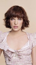 New mobile wallpapers - free download. Actors, Girls, People, Milla Jovovich picture and image for mobile phones.