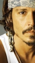 New mobile wallpapers - free download. Actors,Johnny Depp,People,Men picture and image for mobile phones.