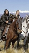 New mobile wallpapers - free download. Actors, Cinema, Horses, People, Men, The Lord of the Rings, Animals picture and image for mobile phones.