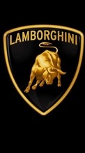 New mobile wallpapers - free download. Brands, Logos, Lamborghini picture and image for mobile phones.