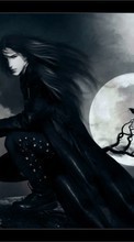 New mobile wallpapers - free download. Vampires, Moon, People, Men, Pictures picture and image for mobile phones.