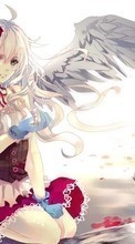 New mobile wallpapers - free download. Angels,Anime,Girls picture and image for mobile phones.