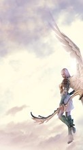New 240x400 mobile wallpapers Girls, Fantasy, Art, Angels free download.