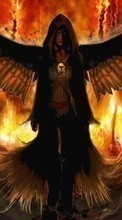 New 240x320 mobile wallpapers Fantasy, Art, Angels free download.