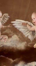New mobile wallpapers - free download. Angels, Children, People picture and image for mobile phones.
