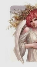 New mobile wallpapers - free download. Angels, Girls, Fantasy picture and image for mobile phones.