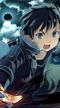 New mobile wallpapers - free download. Anime, Sword Art Online, Men picture and image for mobile phones.