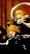 New mobile wallpapers - free download. Anime,Bleach,Men picture and image for mobile phones.