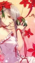 New mobile wallpapers - free download. Anime, Flowers, Girls picture and image for mobile phones.