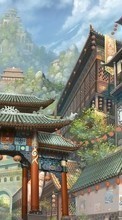 Anime, Houses, Cities for Lenovo A536