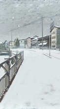 Anime,Landscape,Winter for LG Optimus L1 2 E410