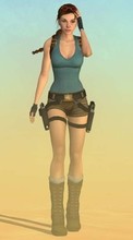 New mobile wallpapers - free download. Lara Croft: Tomb Raider,Games picture and image for mobile phones.