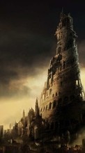 New 240x400 mobile wallpapers Fantasy, Art, Architecture free download.