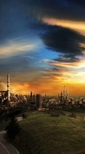 New 540x960 mobile wallpapers Landscape, Cities, Sky, Art, Architecture free download.
