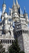 New mobile wallpapers - free download. Architecture, Disneyland, Castles picture and image for mobile phones.