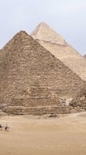 New mobile wallpapers - free download. Landscape, Architecture, Pyramids, Egypt picture and image for mobile phones.
