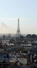 New mobile wallpapers - free download. Landscape, Cities, Architecture, Paris, Eiffel Tower picture and image for mobile phones.