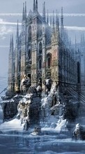 New mobile wallpapers - free download. Fantasy, Architecture picture and image for mobile phones.