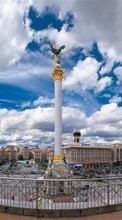 New mobile wallpapers - free download. Landscape, Cities, Sky, Architecture, Monuments, Kyiv picture and image for mobile phones.