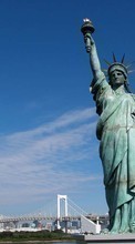 New mobile wallpapers - free download. Architecture, Statue of Liberty picture and image for mobile phones.