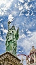 New mobile wallpapers - free download. Architecture,Statue of Liberty picture and image for mobile phones.