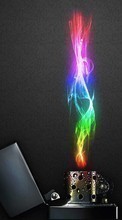 New 1080x1920 mobile wallpapers Backgrounds, Art, Fire, Objects, Rainbow free download.