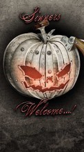 New mobile wallpapers - free download. Art, Halloween, Holidays, Pictures, Pumpkin picture and image for mobile phones.