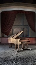 New mobile wallpapers - free download. Art photo, Piano, Tools, Music picture and image for mobile phones.