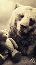 New mobile wallpapers - free download. Art photo, Toys, Bears, Animals picture and image for mobile phones.