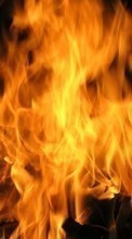 Landscape, Fire, Bonfire, Art photo for Apple iPhone 4S