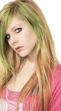 New mobile wallpapers - free download. Artists, Avril Lavigne, Girls, People, Music picture and image for mobile phones.