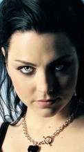 New mobile wallpapers - free download. Artists, Girls, Amy Lee, Evanescence, People, Music picture and image for mobile phones.