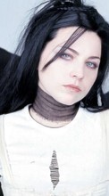 New mobile wallpapers - free download. Artists, Girls, Amy Lee, Evanescence, People, Music picture and image for mobile phones.