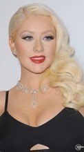 New mobile wallpapers - free download. Artists, Girls, Christina Aguilera, People, Music picture and image for mobile phones.