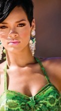 New mobile wallpapers - free download. Artists, Girls, People, Music, Rihanna picture and image for mobile phones.