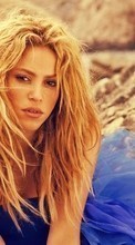 New mobile wallpapers - free download. Artists, Girls, People, Music, Shakira picture and image for mobile phones.