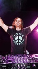 New mobile wallpapers - free download. Artists, David Guetta, People, Men, Music picture and image for mobile phones.