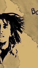 New mobile wallpapers - free download. Artists, People, Music, Bob Marley, Pictures picture and image for mobile phones.