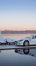 New mobile wallpapers - free download. Aston Martin, Auto, Sea, Transport picture and image for mobile phones.