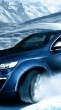 Audi, Auto, Mountains, Transport for Lenovo A7000