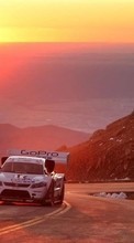 Auto, Roads, Races, Sports, Transport, Sunset for LG G Pad F7.0 LK430