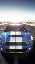 New mobile wallpapers - free download. Auto, Roads, Mustang, Transport picture and image for mobile phones.