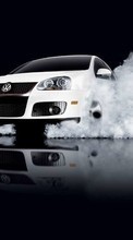 New mobile wallpapers - free download. Transport, Auto, Smoke, Volkswagen picture and image for mobile phones.