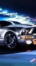 New 240x320 mobile wallpapers Transport, Auto, Ford, Mustang free download.
