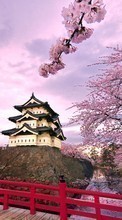 New mobile wallpapers - free download. Asia, Landscape, Castles picture and image for mobile phones.
